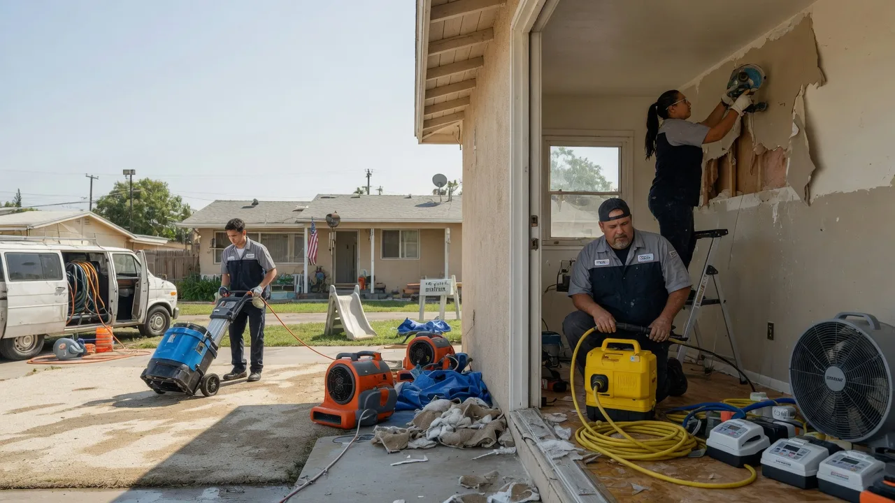 Water Damage Restoration in Thompsons, TX near me